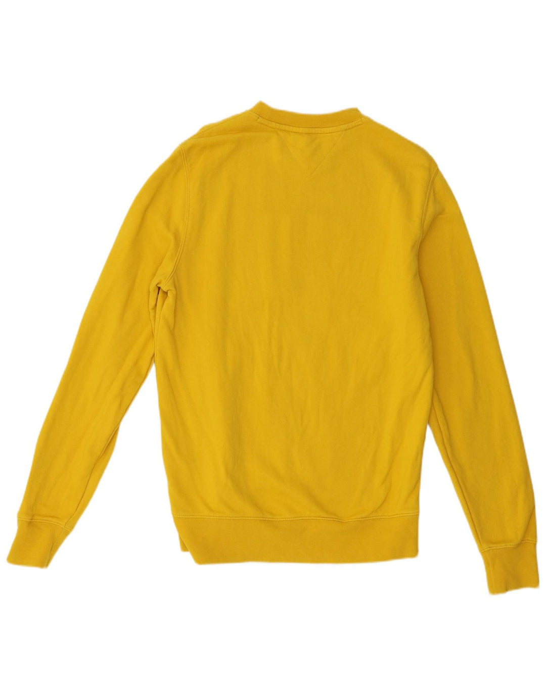 Męska bluza z grafiką Tommy Hilfiger, średnia żółta bawełna