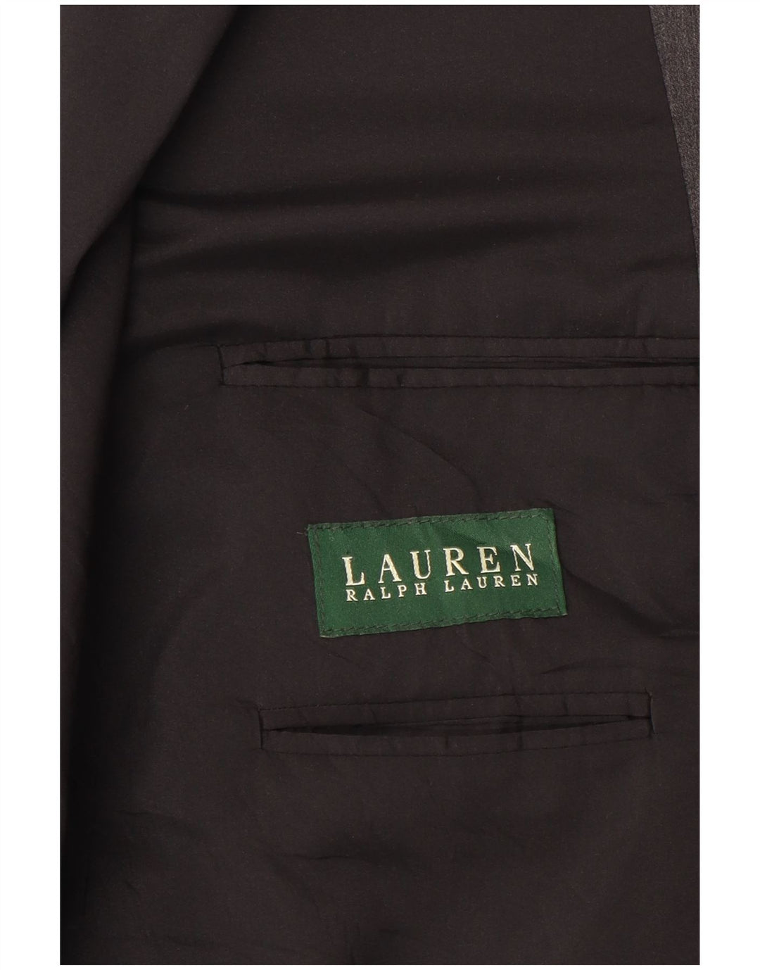 Męska marynarka zapinana na 2 guziki Ralph Lauren UK 38 Średnia szarość