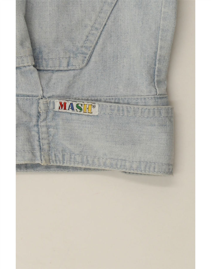 MASH Mens Denim Jacket UK 42 XL Blue Vintage Mash and Second-Hand Mash from Messina Hembry 