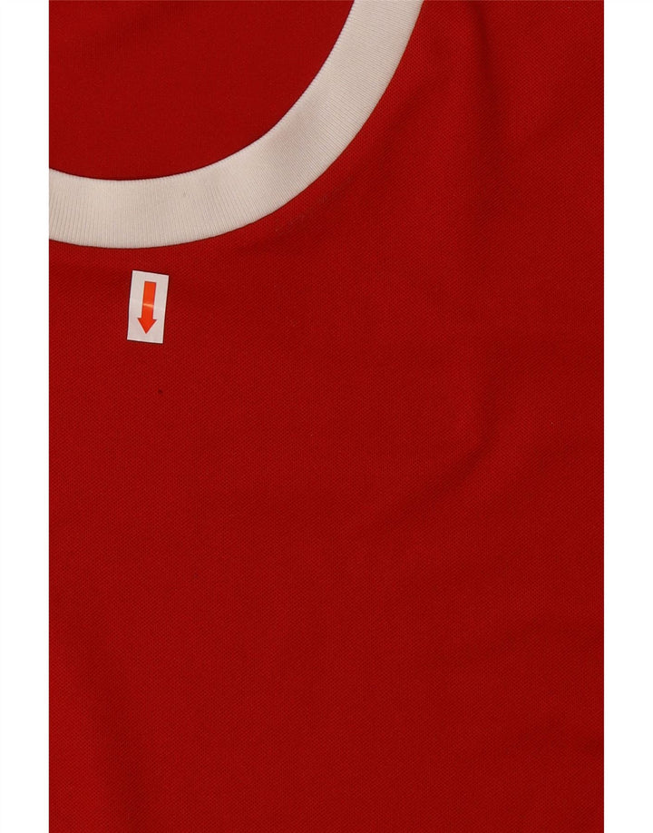 Męska koszulka T-shirt ADIDAS Climalite XL, czerwona