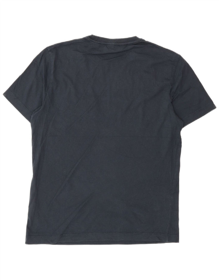 T-shirt męski Penguin, mały, granatowy, bawełniany