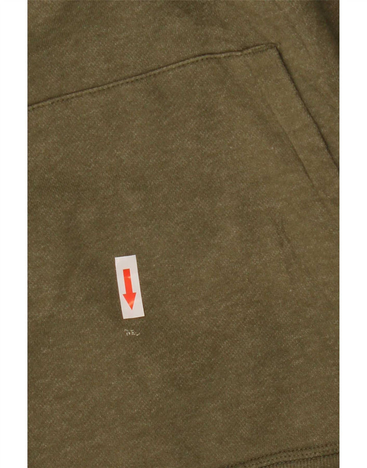 Męski sweter z kapturem i grafiką Levi's, średniej wielkości bawełna khaki