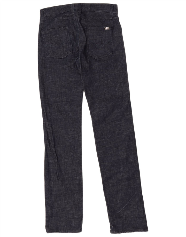 Damskie jeansy Energie Slim W30 L34 Granatowa bawełna