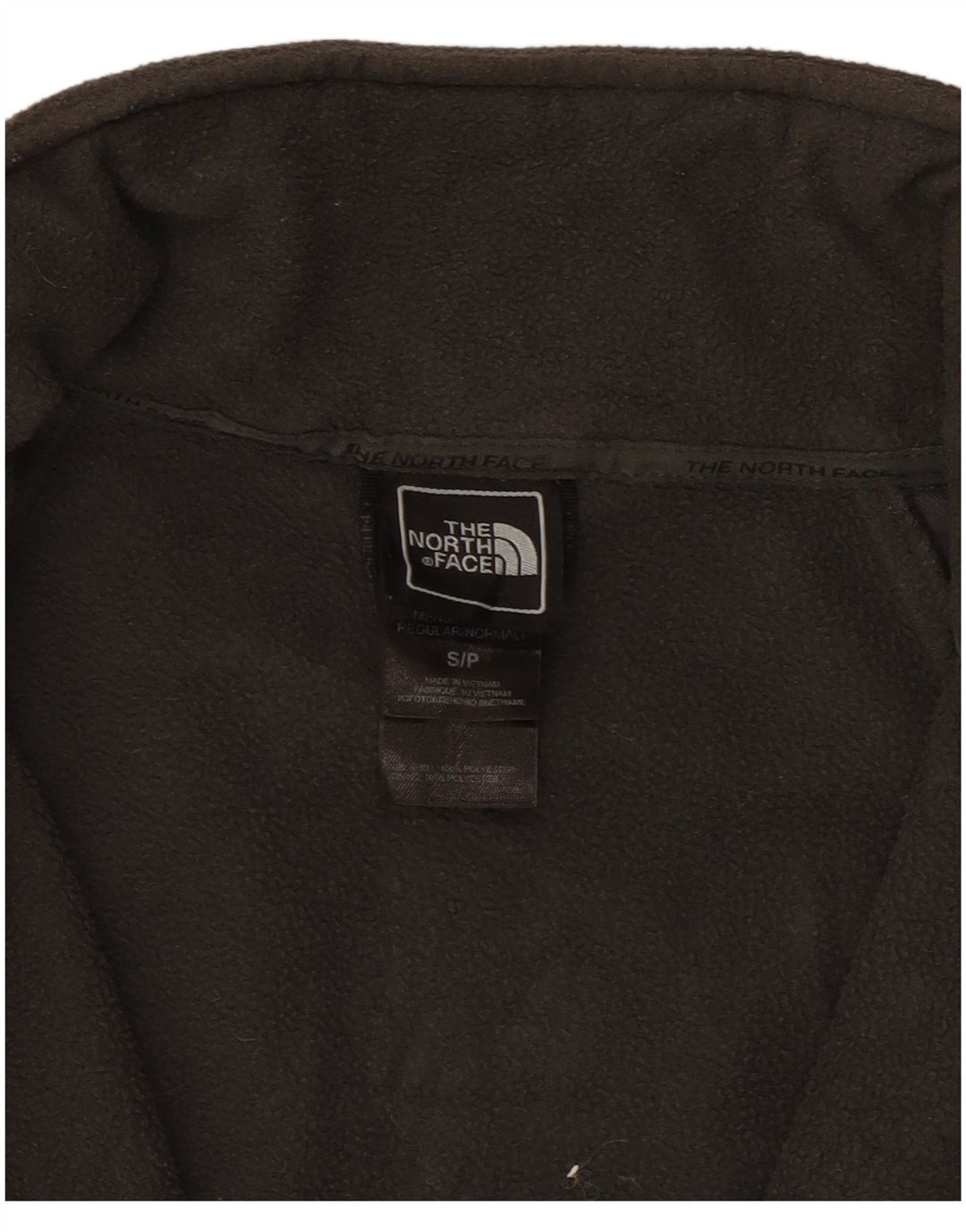 Męska kurtka polarowa The North Face UK 36, mała, szara, z poliestru