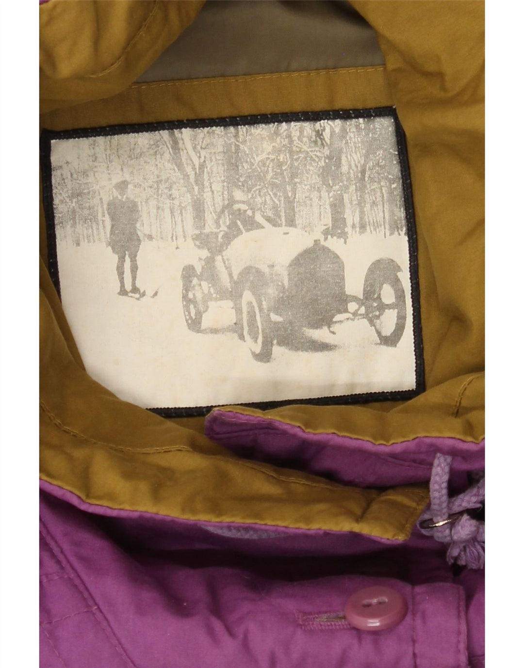 Damska kurtka użytkowa VINTAGE UK 20 2XL fioletowa