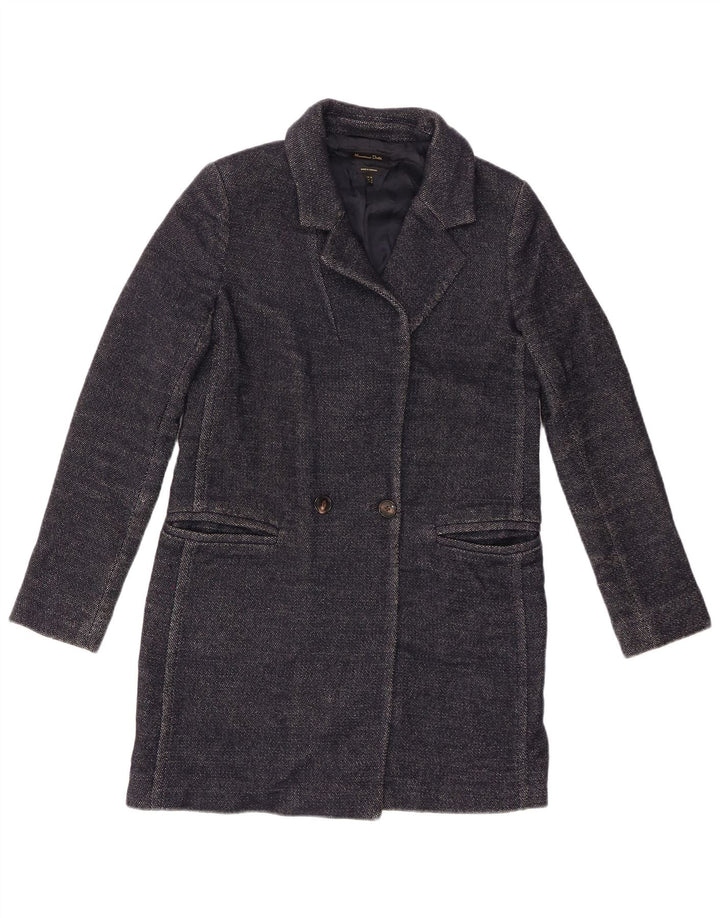 Płaszcz damski Massimo Dutti EU 36 XS, granatowy, wełniany