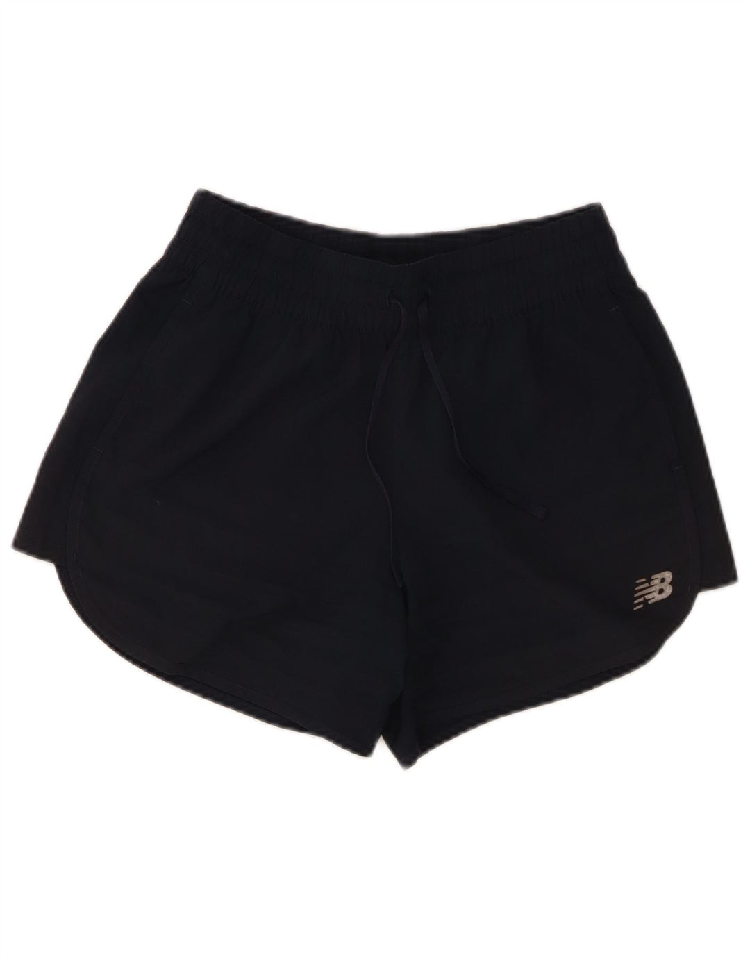 Damskie spodenki sportowe New Balance UK 10, małe, granatowe, poliestrowe