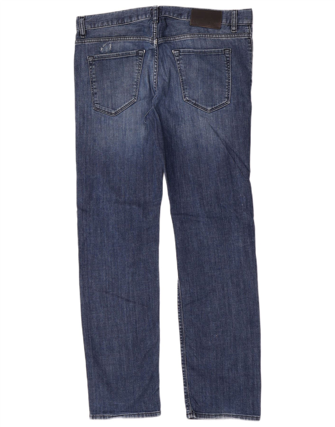 Męskie jeansy ze stretchem Hugo Boss W34 L32 Niebieskie bawełniane