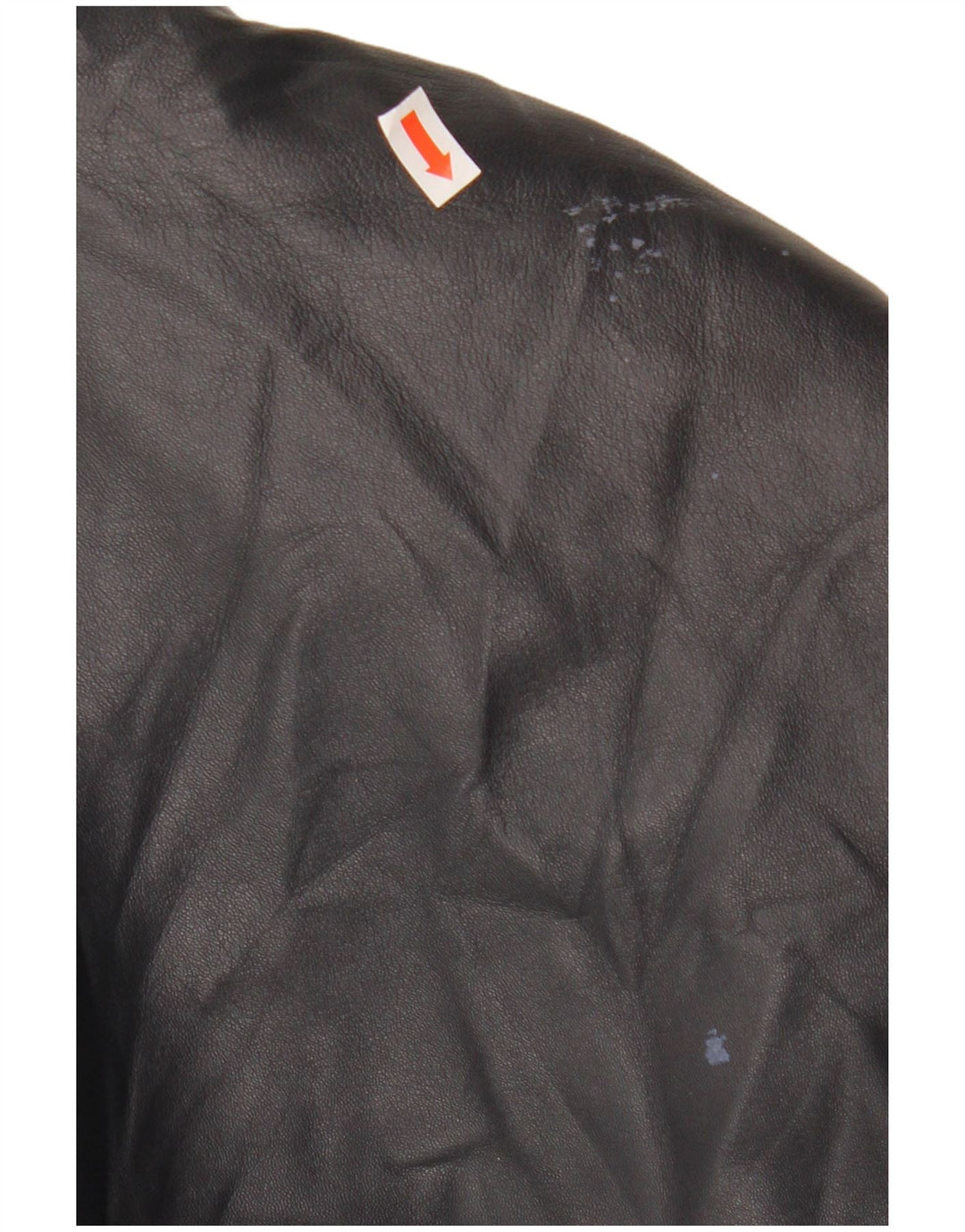 Damska kurtka skórzana PER ME UK 22 2XL Czarna skóra