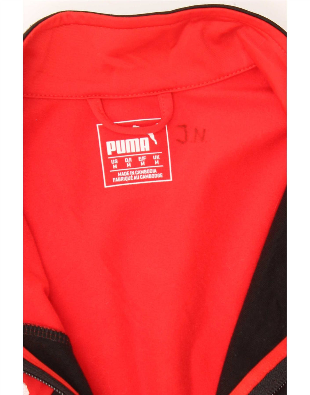 Męska kurtka dresowa Puma Deutshland Graphic, w kolorze średniej czerwieni