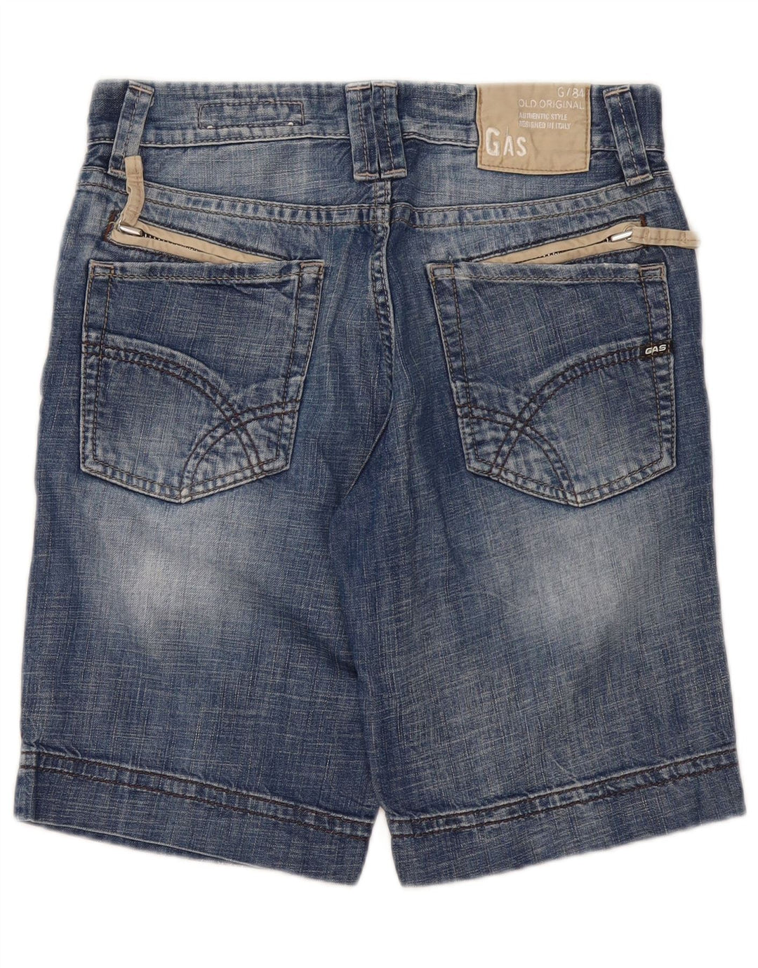 Męskie spodenki jeansowe Gas W29 Small Blue Cotton