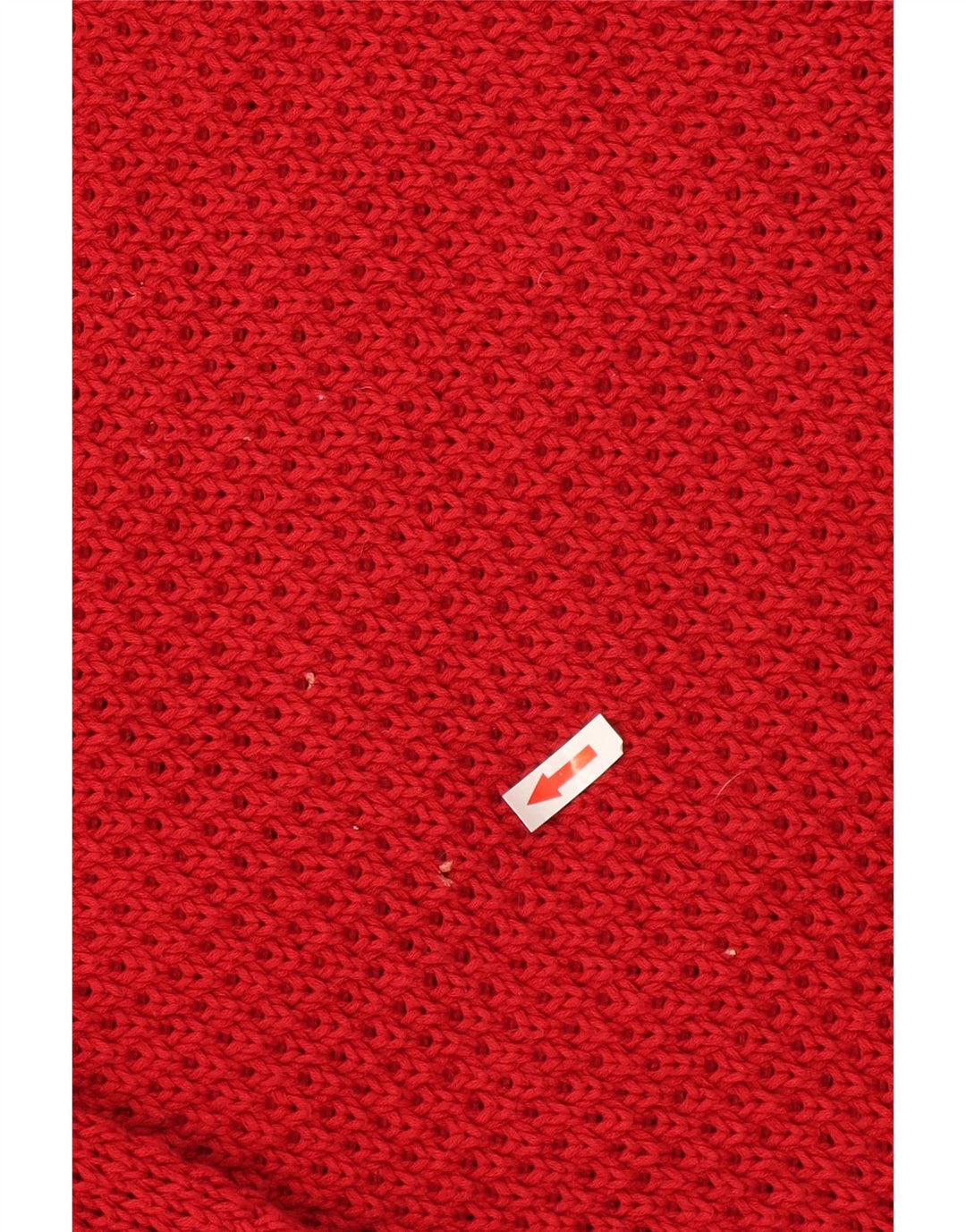 Marks & Spencer Damski sweter oversize z dekoltem w łódkę, UK 10, mały, czerwony