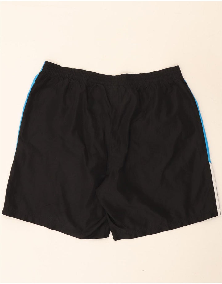 Męskie spodenki sportowe Adidas 2XL Czarny poliester z blokami kolorów