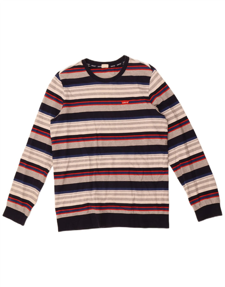 Męska bluza Levi's Sweter w małe, wielokolorowe paski