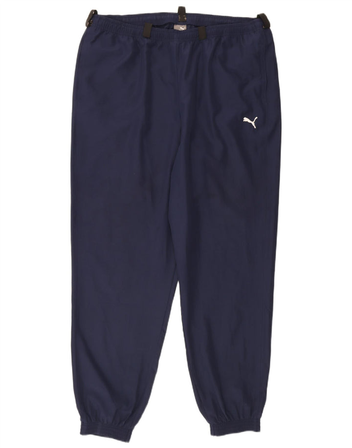Męskie spodnie dresowe Puma Joggers 2XL Granatowy poliester