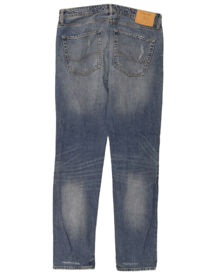 Męskie jeansy Jack & Jones Tim w trudnej sytuacji W32 L34 Niebieska bawełna