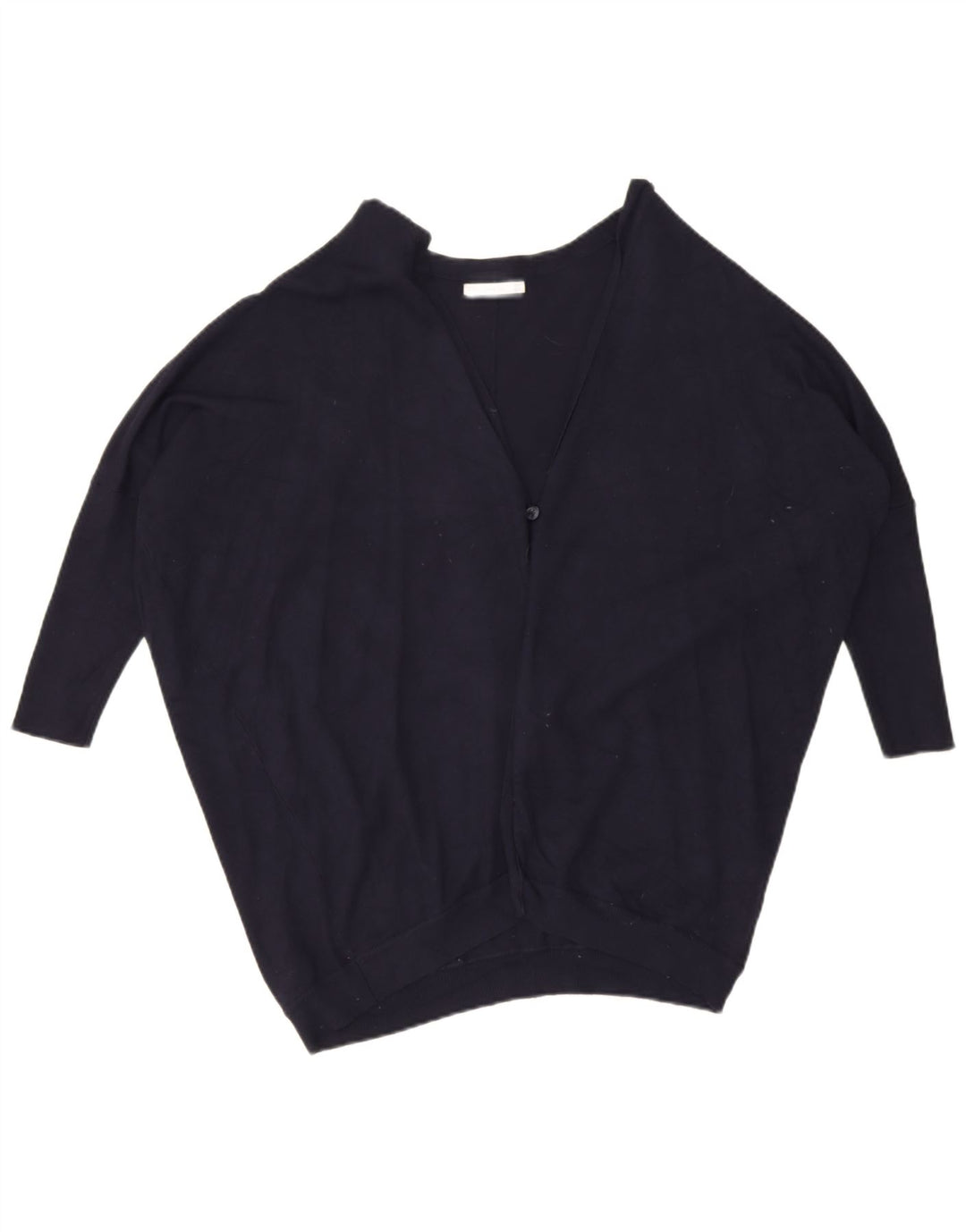 Sweter damski Zara Batwing Oversize Cardigan UK 14 Średni granatowy