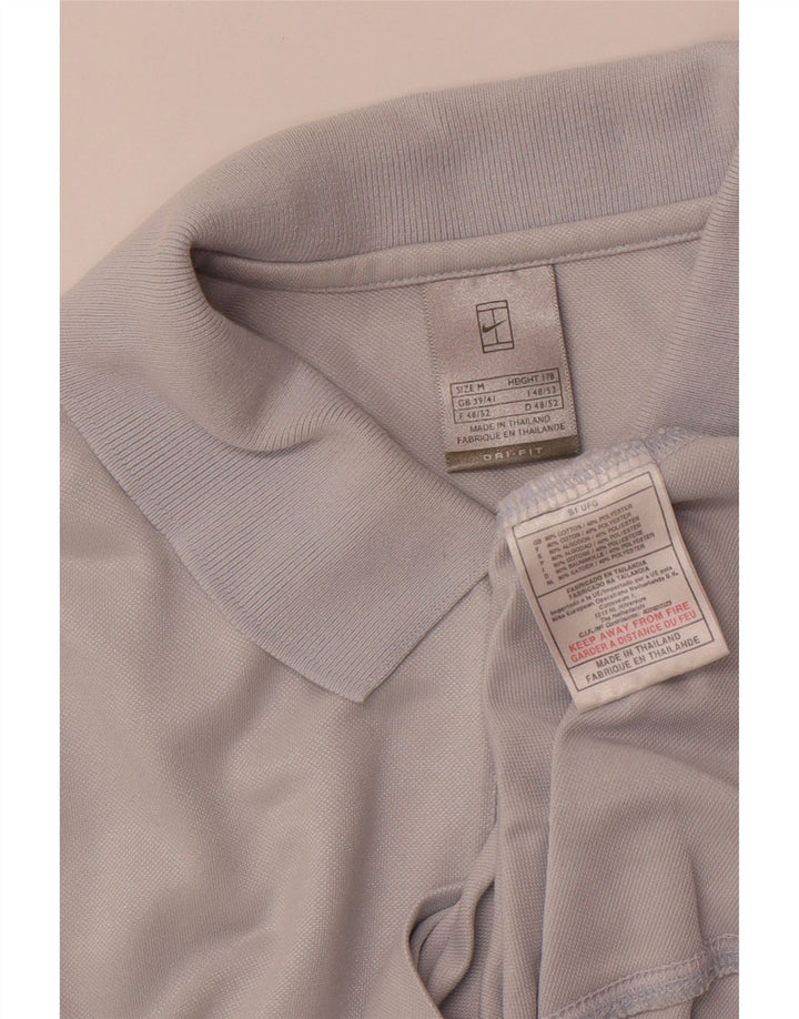 Męska koszulka polo NIKE UK 39/41 Średnioniebieski, bawełniany