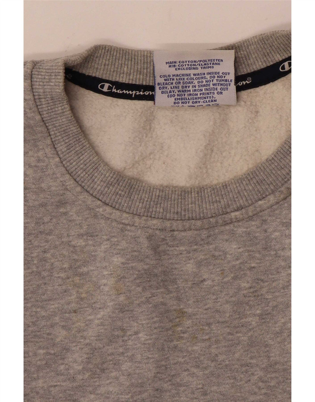 Damska bluza Champion Crop Graphic Jumper UK 14 Medium Grey Flecked
