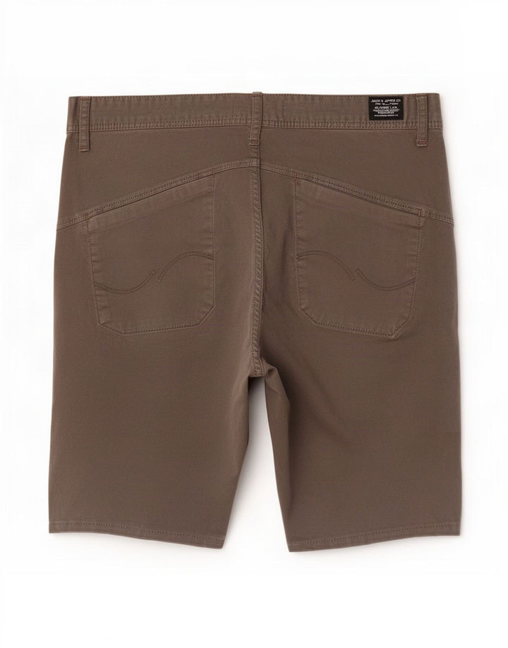 Męskie spodenki chino Jack & Jones, średnie W33, szara bawełna