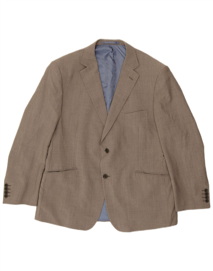 Marks & Spencer Męska marynarka zapinana na 2 guziki, UK 44 XL, szara wełna
