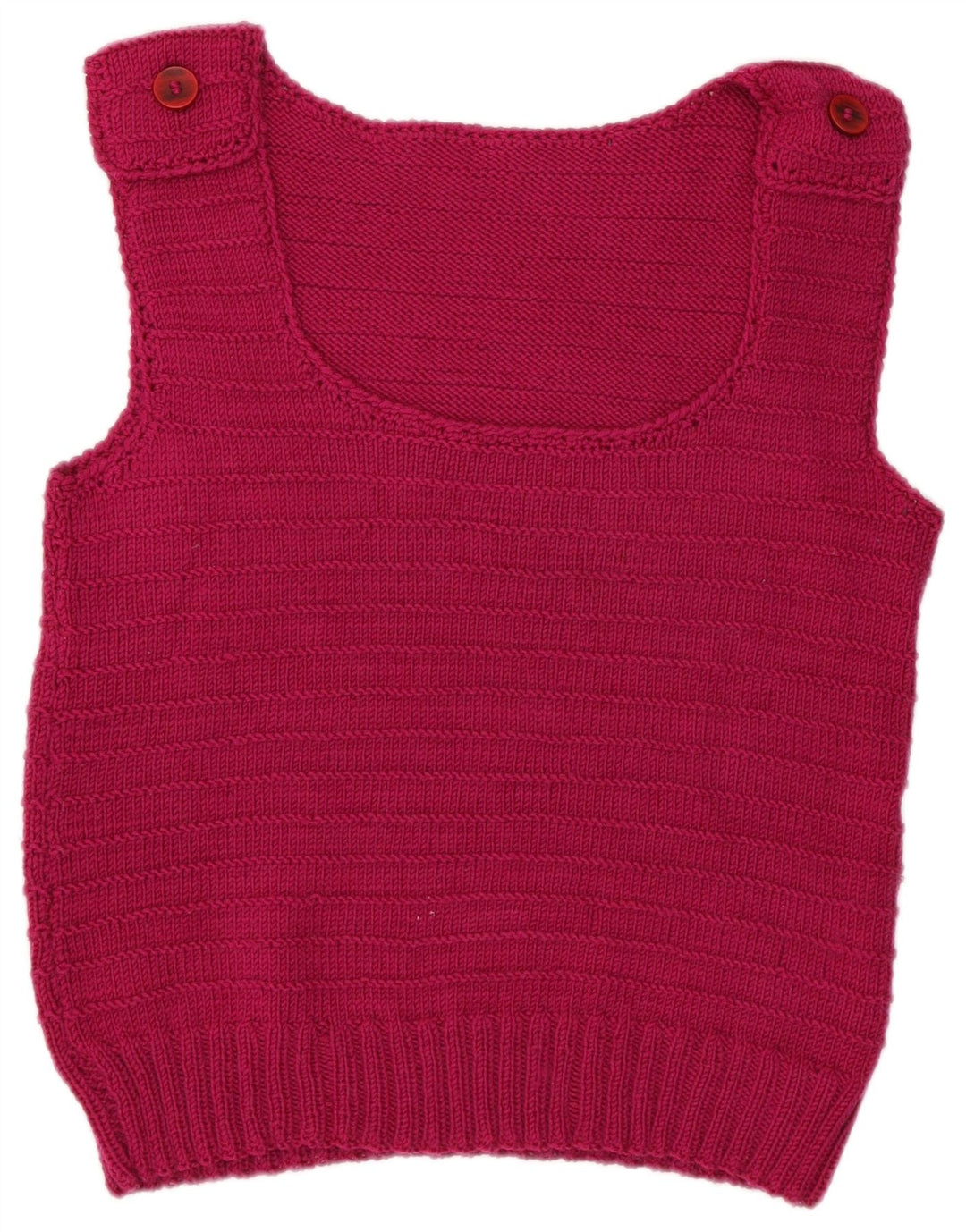 Tank top damski w stylu vintage, UK 14, średni róż
