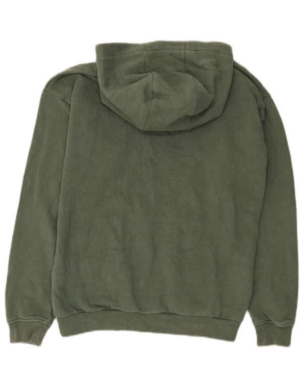 Marks & Spencer Chłopięcy sweter z kapturem 12-13 lat, bawełna khaki