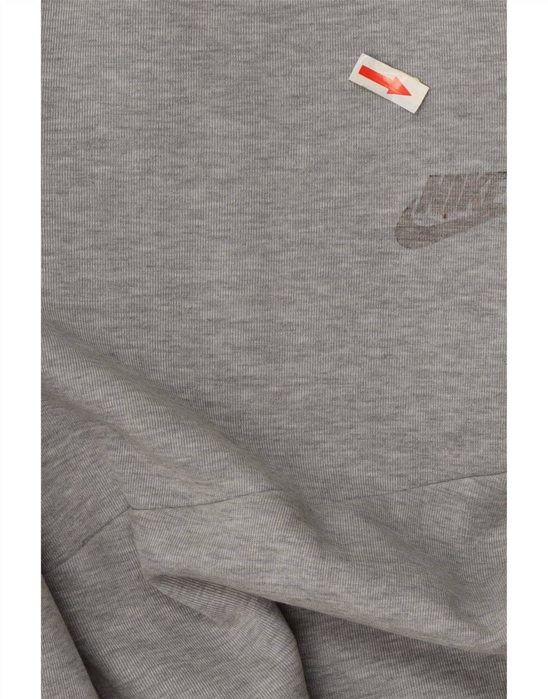 Męskie spodnie dresowe Nike, małe, szare, nakrapiane, bawełniane
