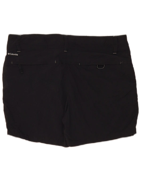 Damskie spodenki cargo Columbia Omni-Shade US 8 Medium W34 z czarnego nylonu