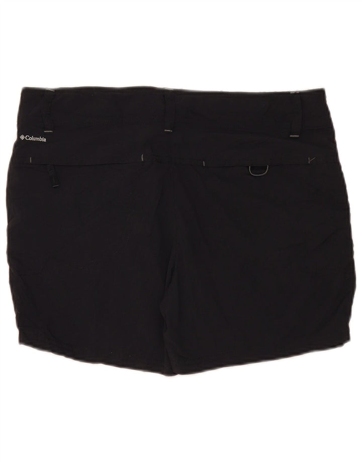 Damskie spodenki cargo Columbia Omni-Shade US 8 Medium W34 z czarnego nylonu