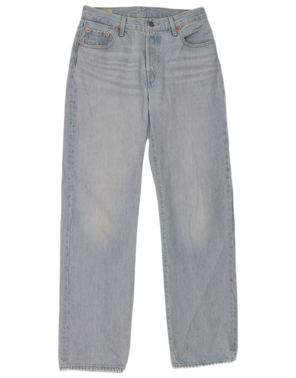 Damskie jeansy Levi's 501 Straight W25 L32 Niebieskie bawełniane