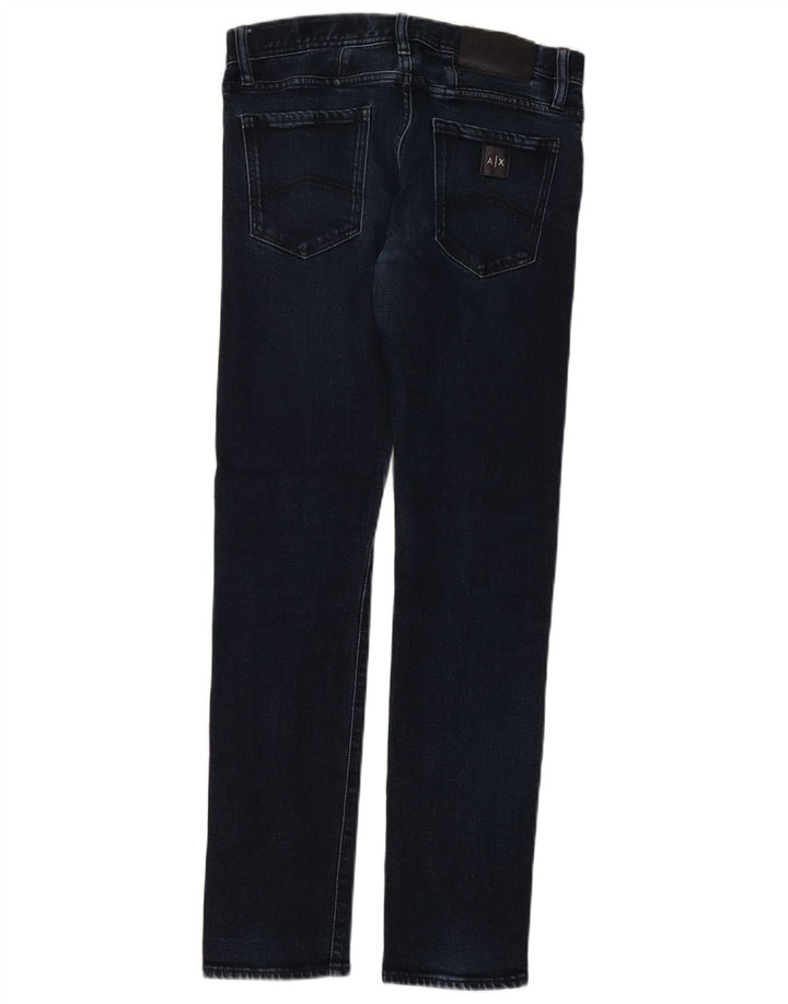 Męskie jeansy Armani Exchange W28 L31 granatowe
