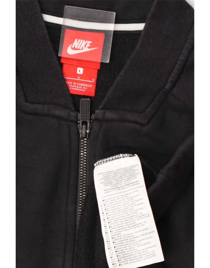 Kurtka męska dresowa Nike, duża, granatowa, bawełniana