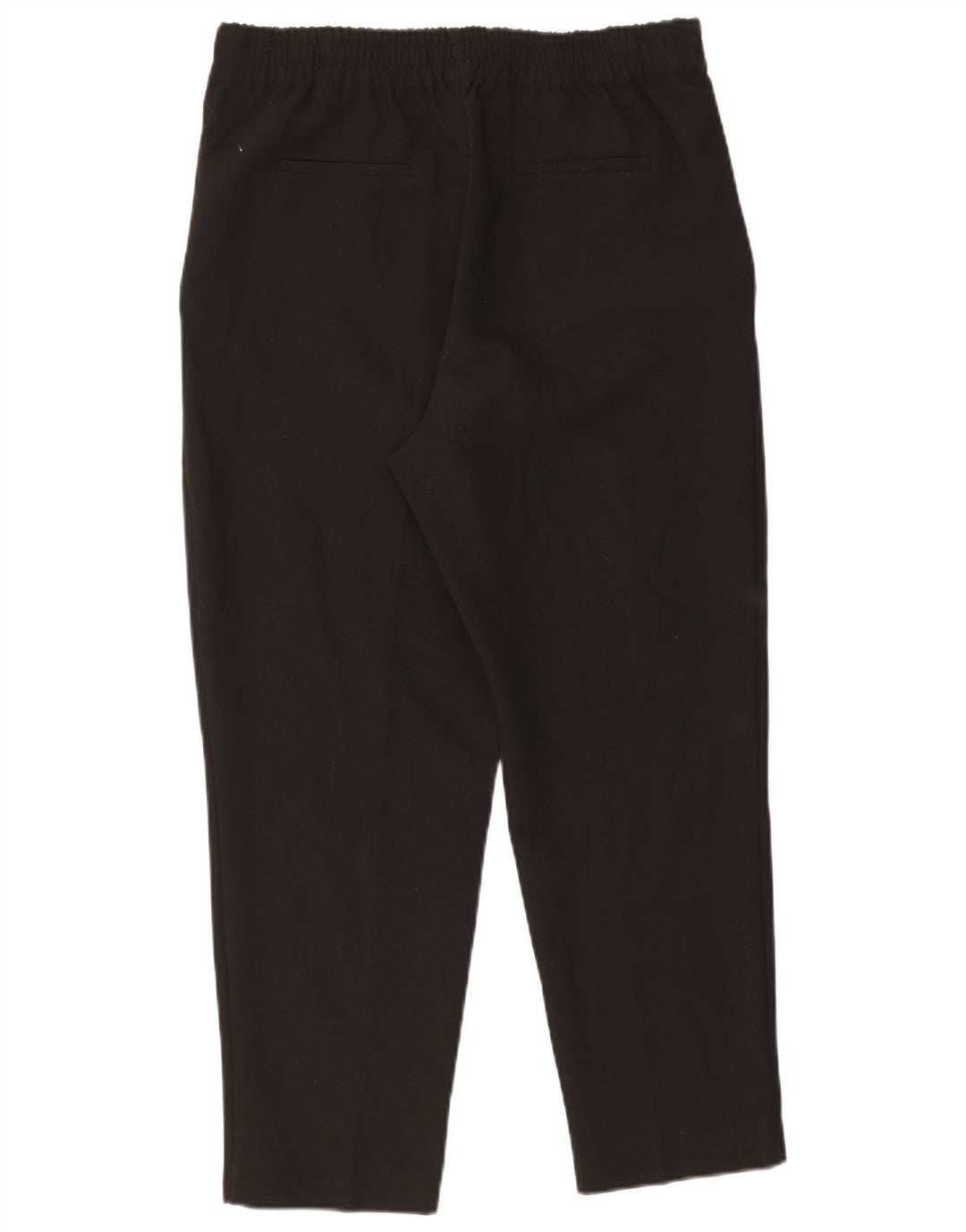 Damskie zwężane spodnie chino Zara, duże W33 L27, czarny poliester