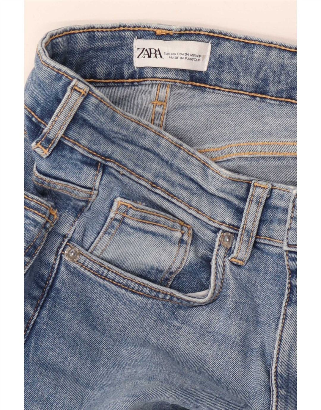 Damskie jeansy Bootcut Zara EU 36 XS W26 L26 Niebieskie
