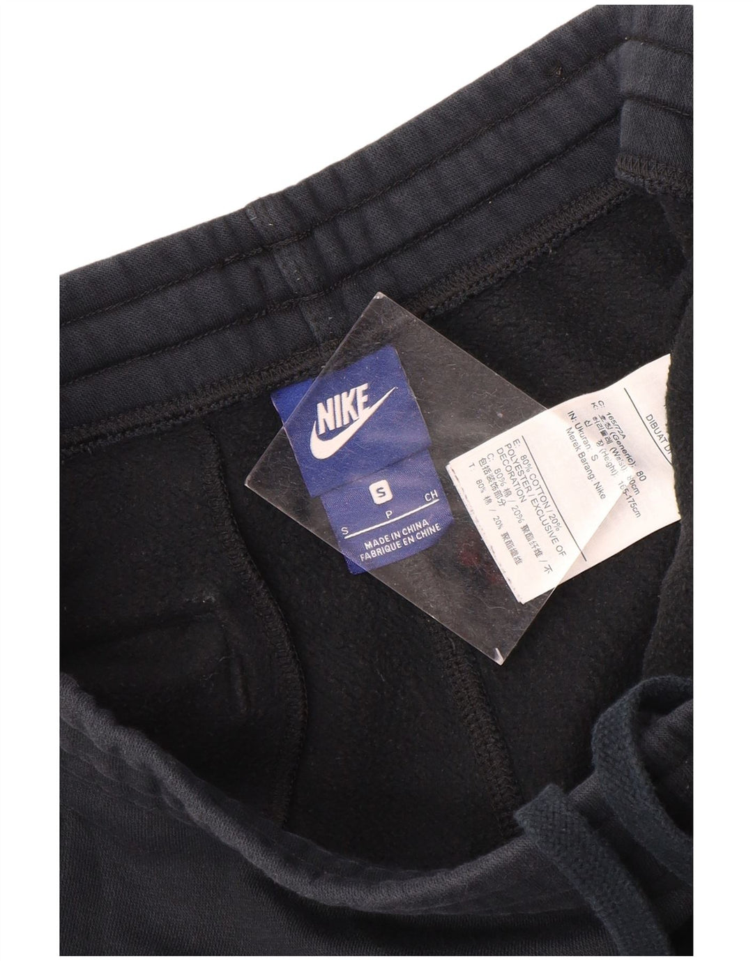 Męskie spodnie dresowe Nike, małe, czarne