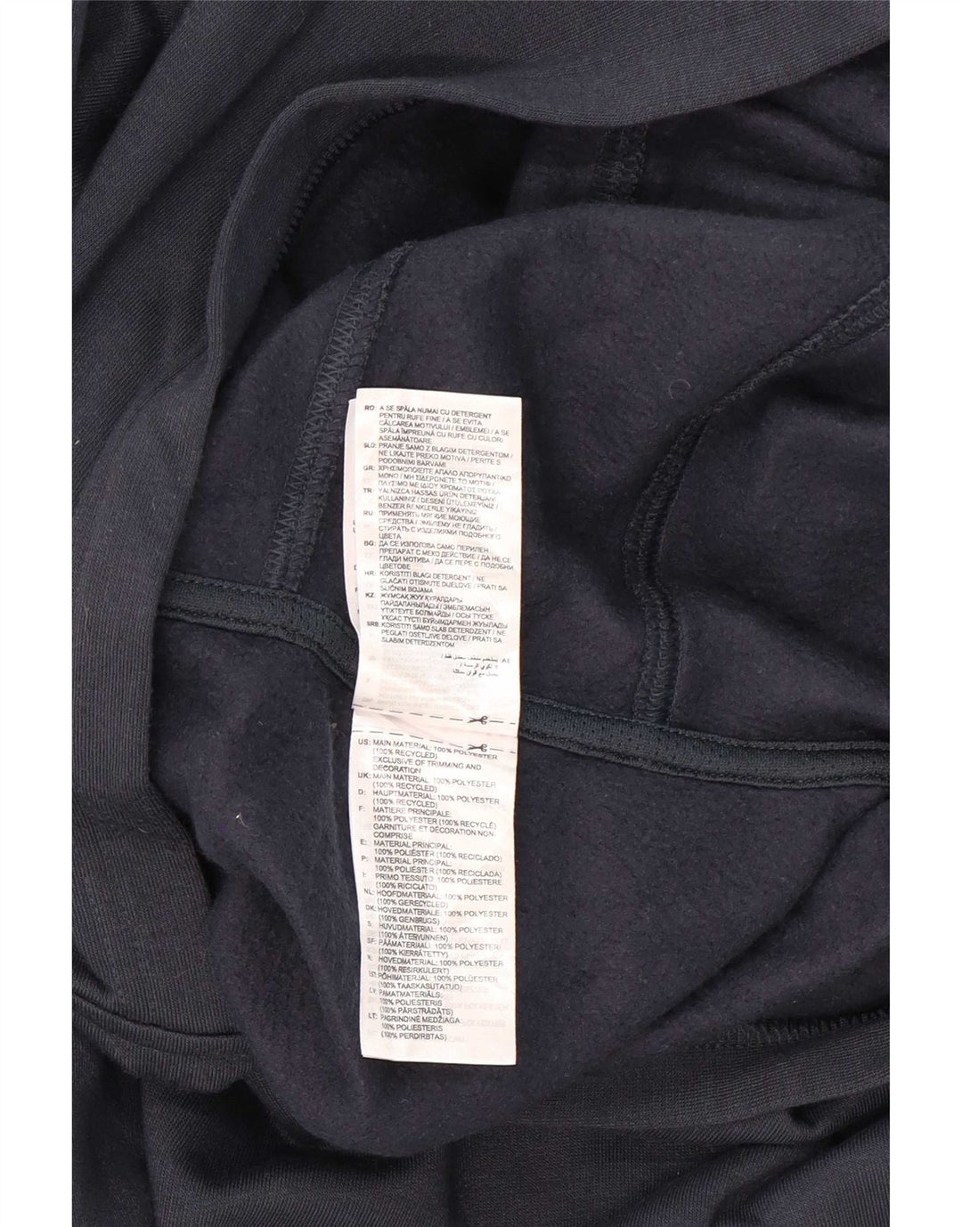 Adidas Męska bluza z kapturem 2XL Granatowy poliester