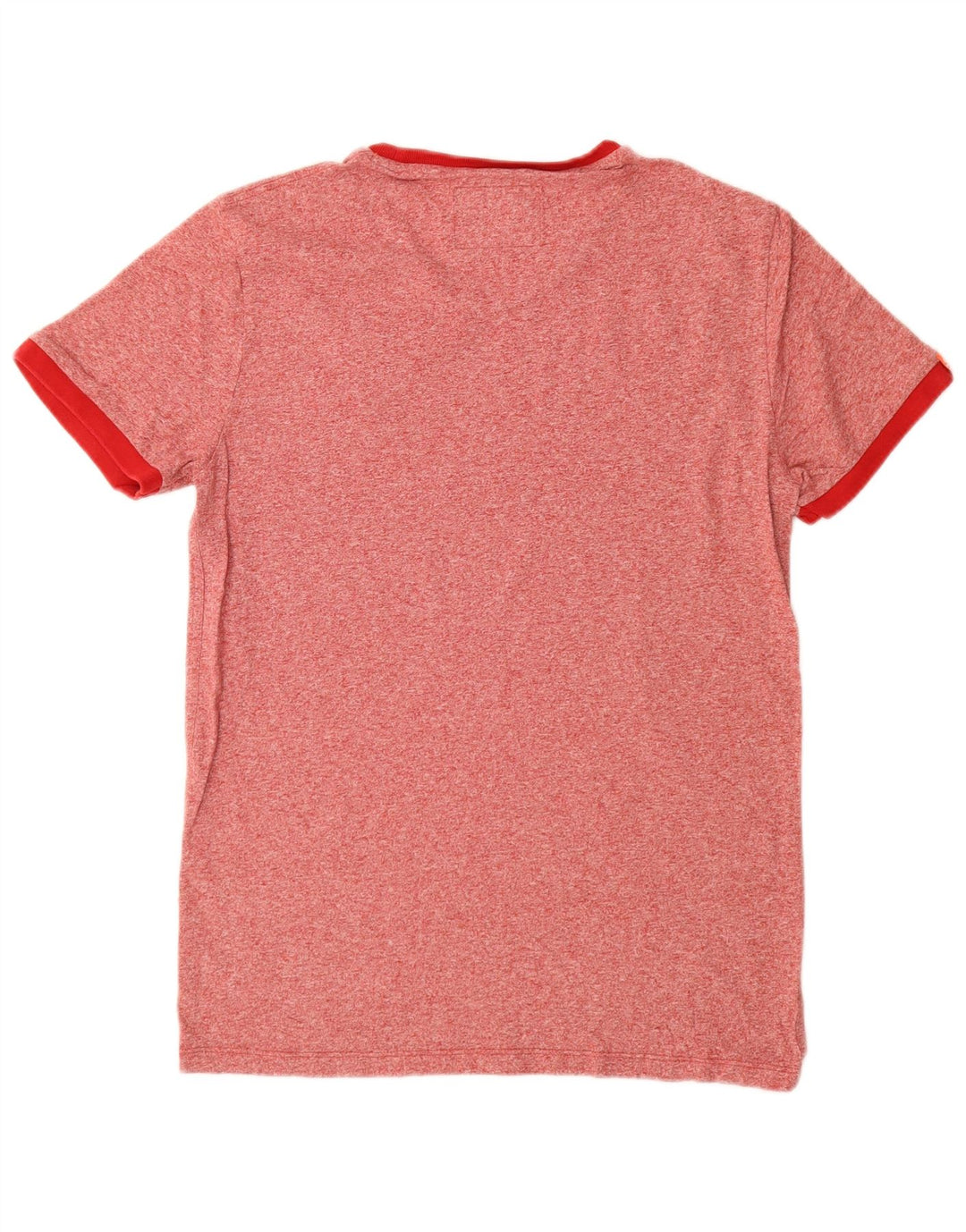 Męski T-shirt Superdry z grafiką, duży, czerwony, nakrapiany