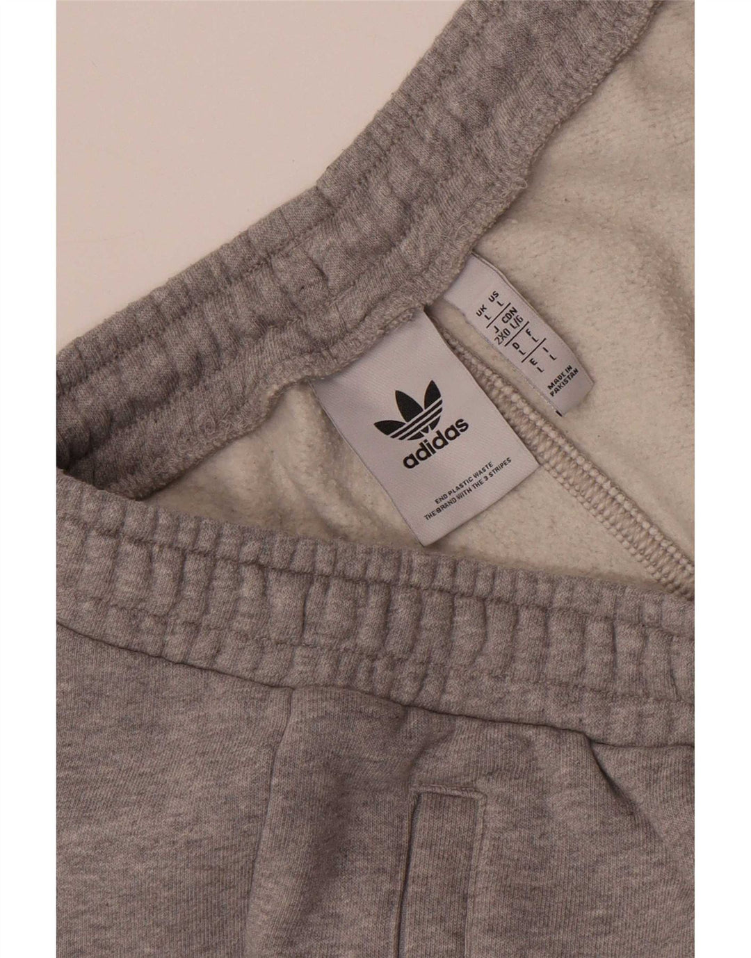 Męskie spodenki sportowe Adidas, duże, szare