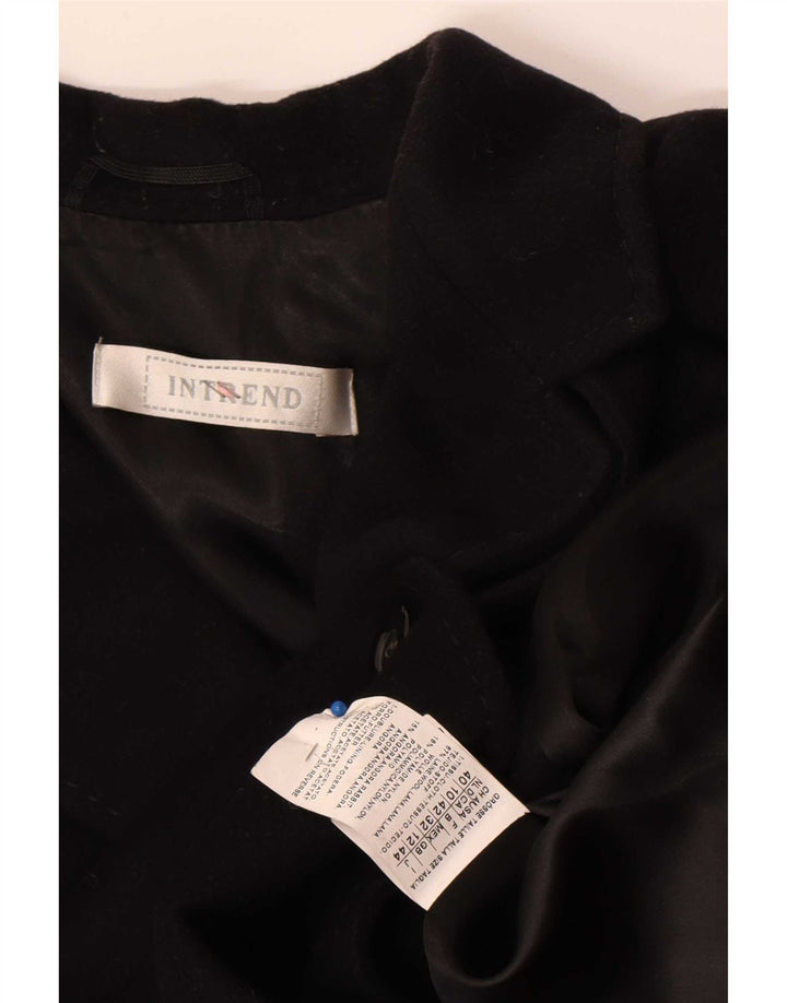 Płaszcz damski Intrend UK 12 Medium Black Wool