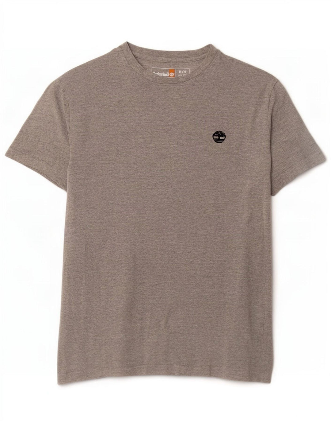 T-shirt męski slim fit Timberland, średnioszary, bawełniany