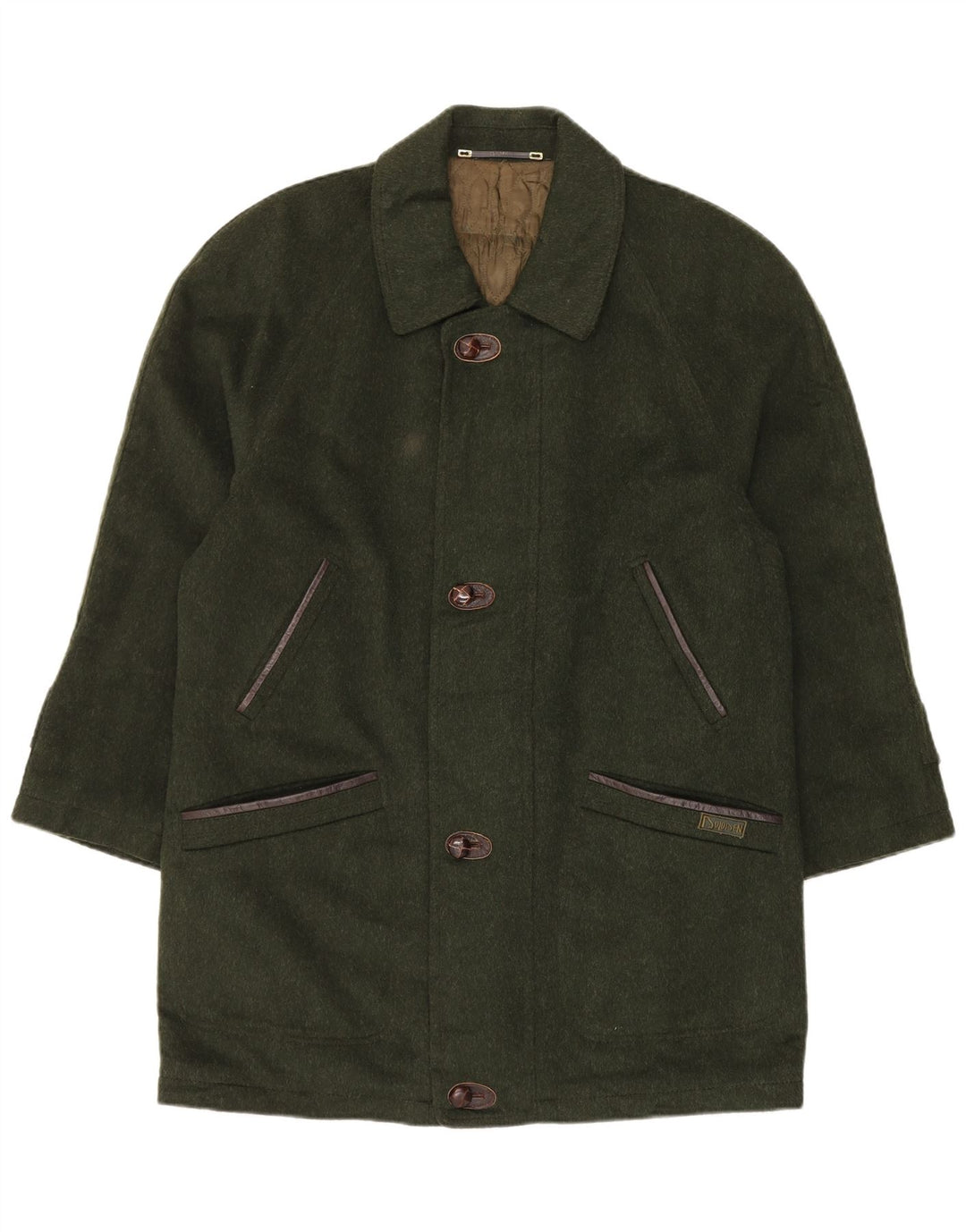 Płaszcz męski Rehbochloden UK 46 3XL Wełna khaki