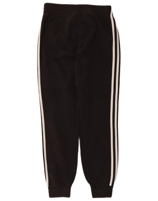 Damskie spodnie dresowe Adidas Joggers UK 8/10 Małe czarne bawełniane