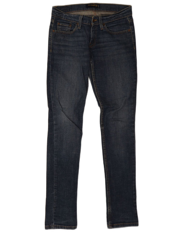 Damskie jeansy Levi's 524 Too Superlow Skinny W28 L32 Niebieskie