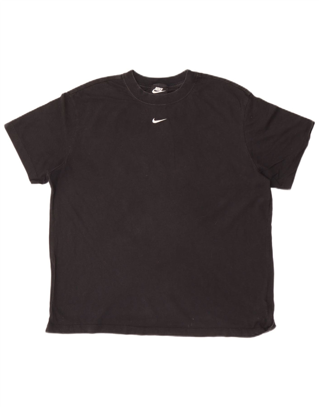 T-shirt męski NIKE Top, średni czarny, bawełniany