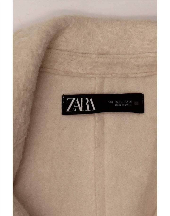 Damski płaszcz oversize Zara UK 10 Small Beige
