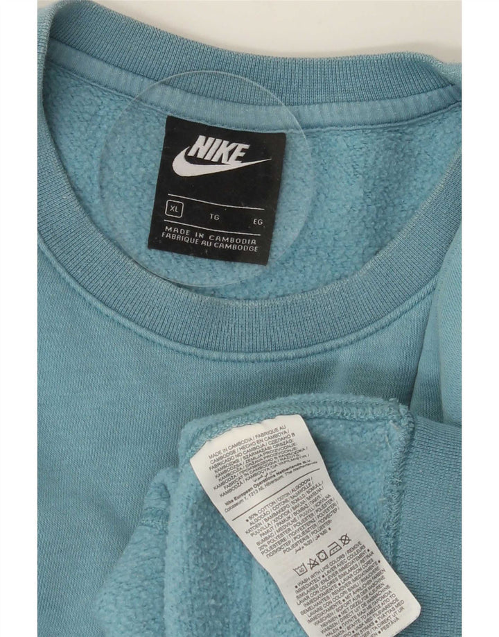 Bluza męska Nike XL, niebieska, bawełniana