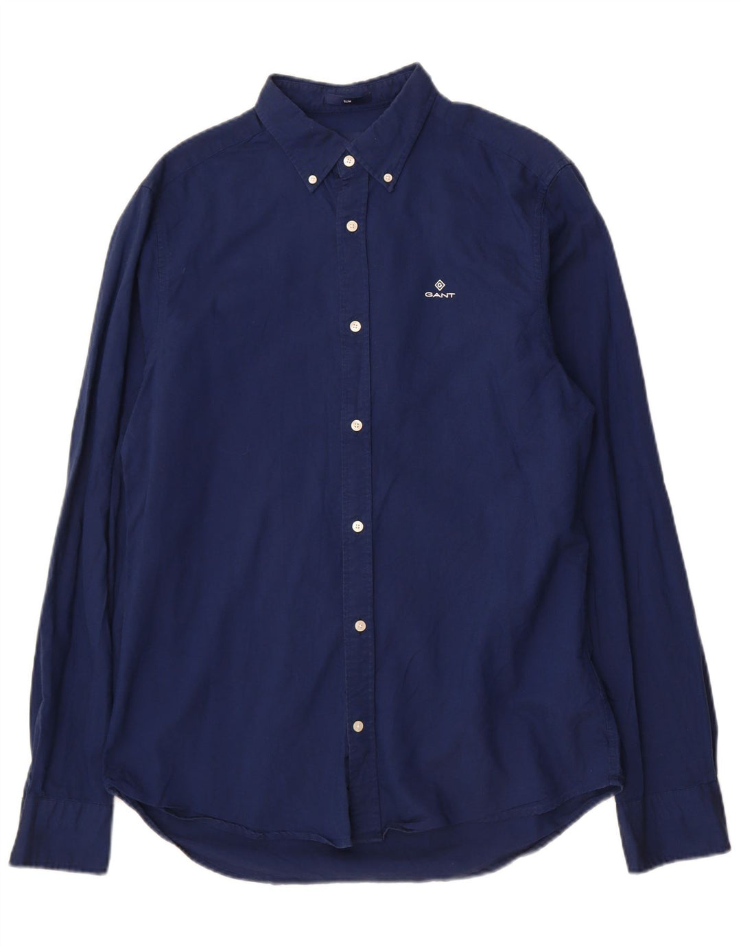 Koszula męska Gant, rozmiar 41/42, 16 1/2, duża, granatowa, bawełniana
