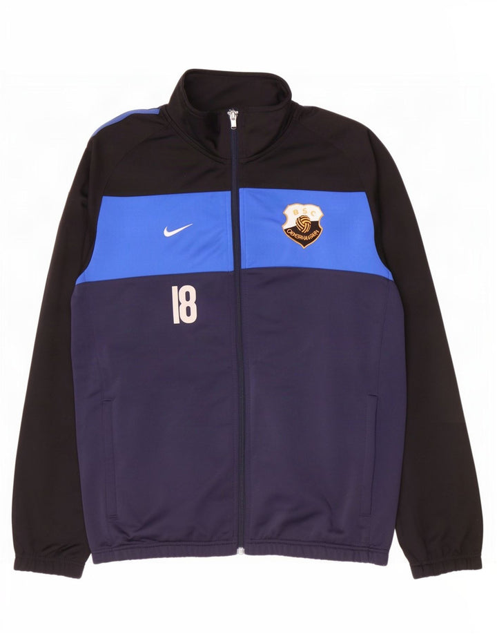 Kurtka męska Nike BSC Oberhausen dresowa UK 38/40 średni granatowy