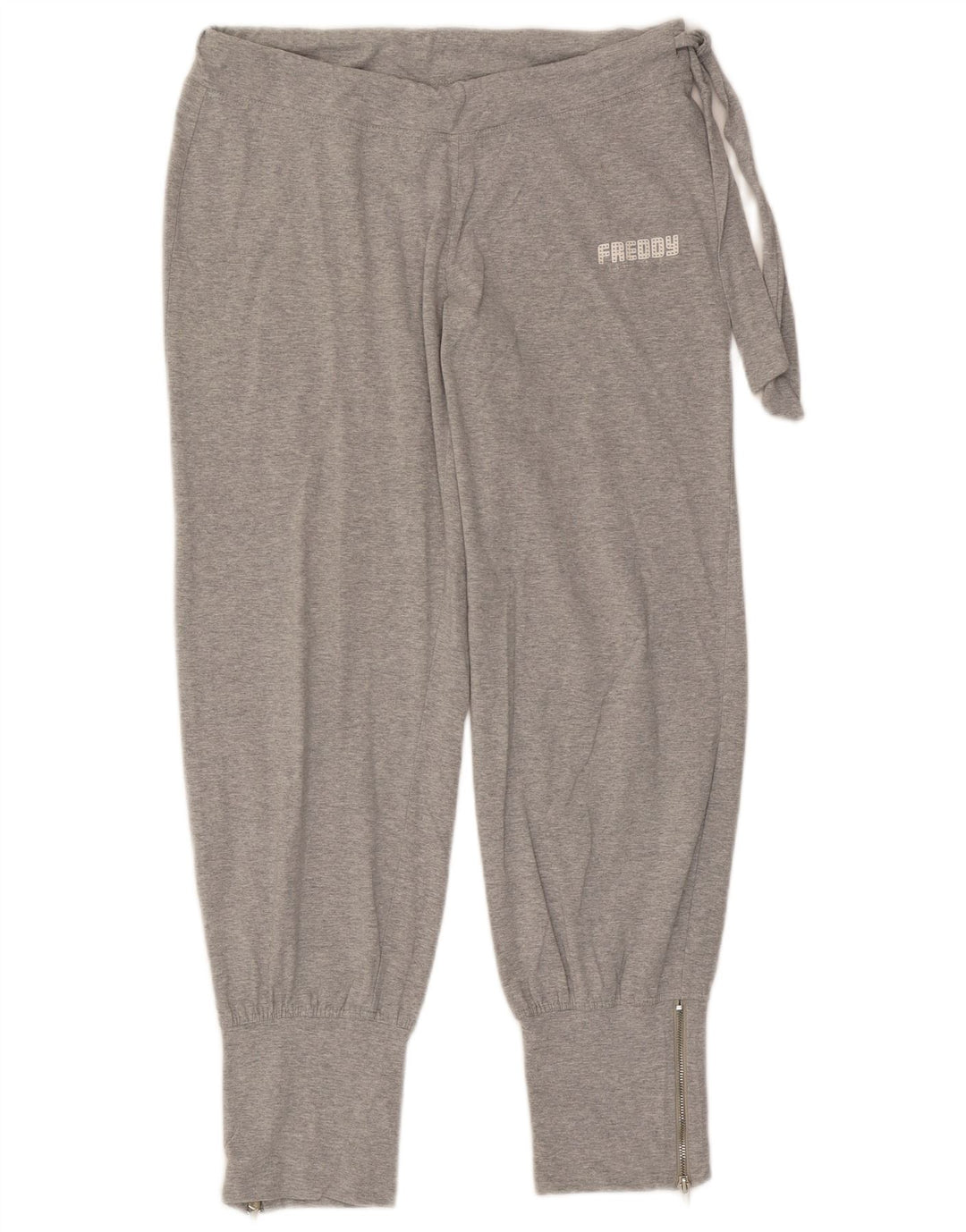 Damskie spodnie dresowe Freddy Joggers UK 14, duże, szare
